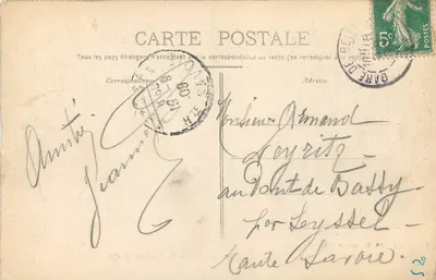 Bellegarde — Strata Rony w lecie — Michaux, wyd. Bellegarde (Zarejestrowane) — Rewers