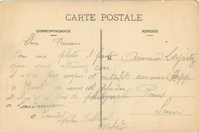 Calvário de Plougastel-Daoulas — Detalhes — A Ceia, o Carregamento da Cruz, etc. — Coleção E. Hamonic, St-B. — Verso