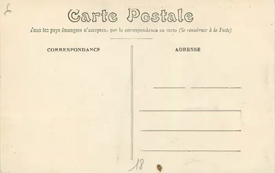 Bourges. Hôtel Lalleman, fasada wewnętrzna — seria 5063 — wydawca SUGER — Rewers
