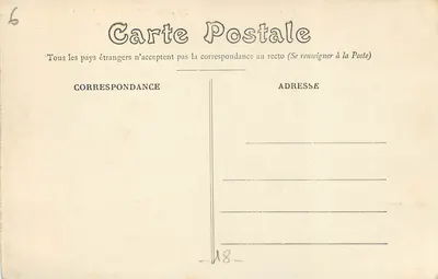 Bourges — Hotel Lallemand, Fachada Leste — Editor não identificado, número de série 351 — Verso