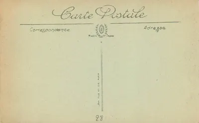 Chartres — Widok z Mostu Nowego — LL. — n°100 — Rewers