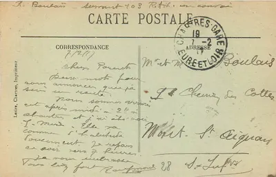 Chartres — Katedra — L.V. — Rewers