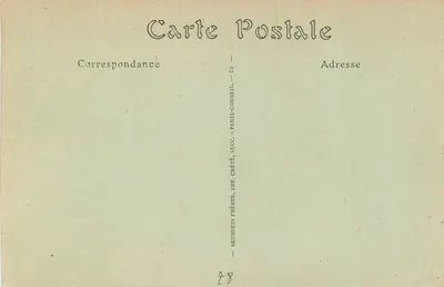 Katedra w Chartres — Absydę — Neurolin Frères, nr 762 — Rewers