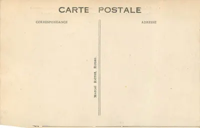 Rouen — Panorama e vista do rio Sena, tirada da Côte Sainte-Catherine — editor não visível, n° 23 — Verso