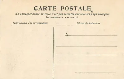 Rouen — Pałac Sądowy — Frontowa część placu Verdrel — G.L. nr 56 — Rewers
