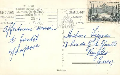 Maryja z Dzieciątkiem — szczegół — C.A.P. (57) — Rewers