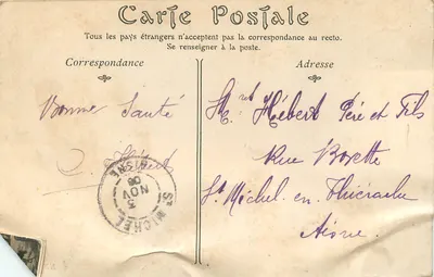 Le Tréport — O Porto — ND Béry — Verso