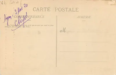 Uma Châtelaine — Museu de Agen — por E. Bourrières — Verso