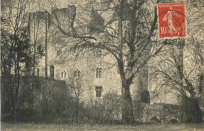 Castelo de Remalard — vista histórica — editor não visível