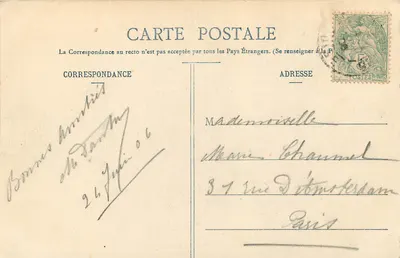Zamek w Pierrefonds — Strona zachodnia — G. Duelos, w Pierrefonds — Rewers