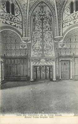 Château de Pierrefonds — Salle des Chevaliers de la Table Ronde — éditeur JNDHOU