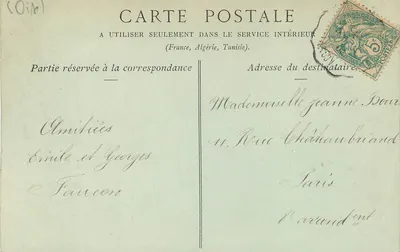 Zamek w Pierrefonds — Dziedziniec Honorowy, Belfer — Collections ND. Phot. — Rewers