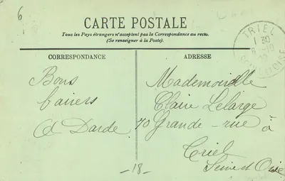 Bourges — Os Cinco Portais da Catedral — LL. n°152 — Verso