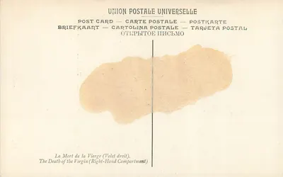 Śmierć Panny Marii — Dzieło — Muzeum Wallraf-Richartz, Kolonia — Rewers