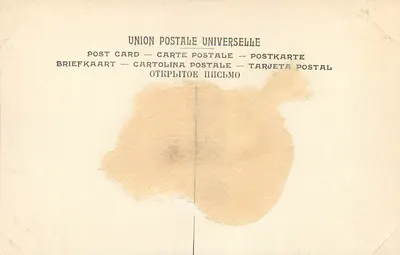 Brueghel I chamado de Veludo (Jean) — O Outono — União Postal Universal — Verso
