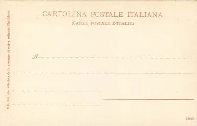 Bologna — R. Pinacoteca — Madonna Piekło — Wydawca Libreria Brugnoli — Rewers
