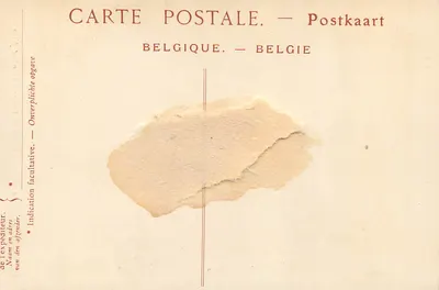 Brukselka — Pałac Sztuk Pięknych — ikona holandzka z wieku XV — Święty Bernard przed Matką Boską i Dzieciątkiem — Rewers