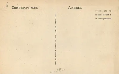 Bourges — Escada do Palácio Jacques Cœur — ND — Verso