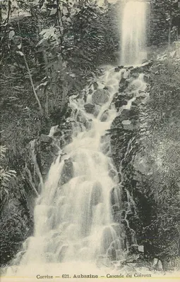 Corrèze — 621. Aubazine — Cascata do Coiroux — E. Petit, Brive