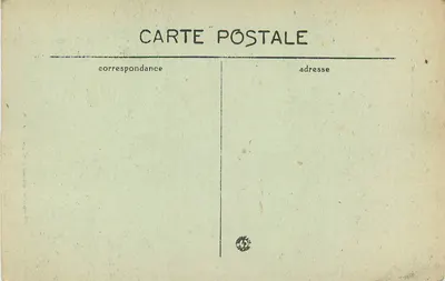 A Corrèze Pittoresca — O Canal no Salto da Bergère — Fototipia Bessot e Guionie, Brive — Verso