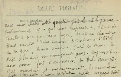 Wiązara Roche-Tailhade nad Luzège — Widok ogólny — La Corrèze ilustrowana, nr 93 — Rewers