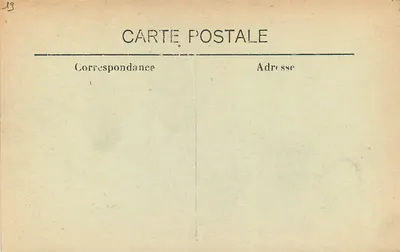 Clergoux — O Castelo de Sedières e o Parque — Verso