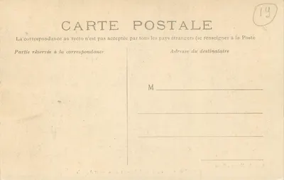BRIVE — Grotten van Sint-Antonius — De Agonie — Druk. N. Nogret, Brive — Achterkant