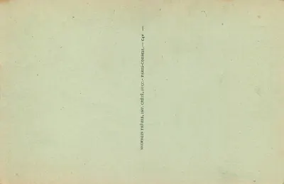 Oásis do Deserto — Laboragem — Neurdein Frères, Paris — Verso