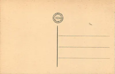 Dinant — Torre de Montfort — E. Desaix, Bruxelas — Verso