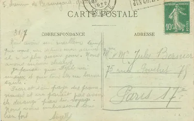 Grenoble — Most metalowy nad Dracem — Wydawca nieznany, nr 0116 — Rewers