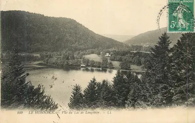 Le Hohneck — Vista do Lago de Longéméner — L.I. — 109