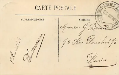 Le Hohneck — Vista do Lago de Longéméner — L.I. — 109 — Verso