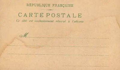 Ponte Alexandre III — Exposição Universal de 1900 — Importado — Verso
