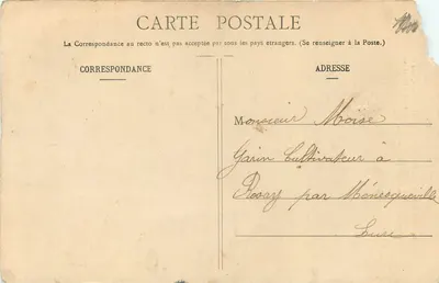 Fête du pays à Bigorneau-les-Caillebottes — Avis — Phototype A. Bérebert & Cie, Nanoy — Verso