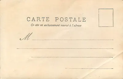 Bilhete postal antigo É é a Festa da Pequena Mãe e Nada para Lhe Oferecer — Verso