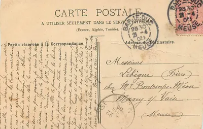 Saint-Leu-Taverny - Antiga Propriedade dos Príncipes de Condé (Rocher de la Source Mery) — E. Lemire, editor, em Saint-Leu-Taverny — Verso