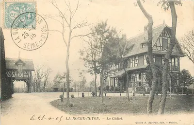 LA ROCHE-GUYON — O Chalé — Cliché A. Bertran, editor — Mantes.