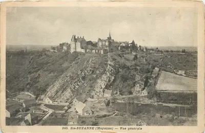 Ste-Suzanne (Mayenne) — Vista geral — Pavvy-Legear, editor