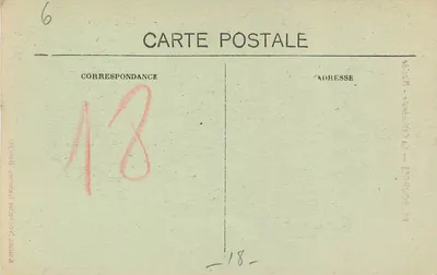 Bourges — Katedra — Absydę — Wydawnictwo Nouvelles Galeries, Bourges — Rewers