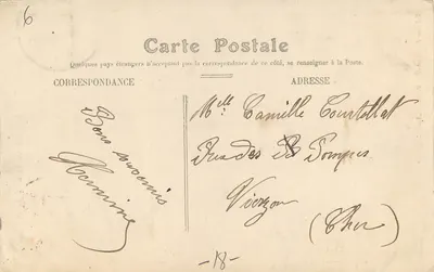 Bourges — Dziedziniec Pałacu Jacques-Cœur — Wydawnictwo Dams de France, Gérard Lapage — Rewers