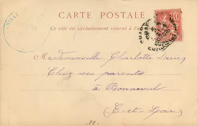 Chardres - A Porta Guillaume - ND Plob — Verso