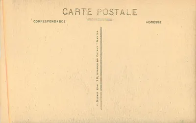 Sées - Rosace à direita do transeto da Catedral — Colec. Coullaré, n°37 — Verso