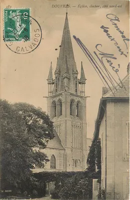 Douvres — Igreja, torre sineira, lado nordeste — ND Fot. N° 8046