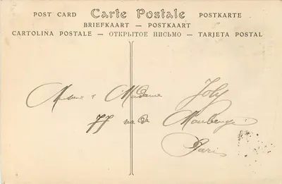 Orléans — A Flecha da Catedral — editor desconhecido, n° 278 — Verso