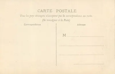 Tours - Hotel Gouin - H. B. — Verso