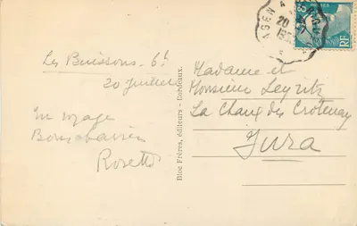 Les Éyzies - Tursac (Dordogne) — Ruines del Castello di Reignac (XVI secolo), in parte scavato nella roccia — Verso