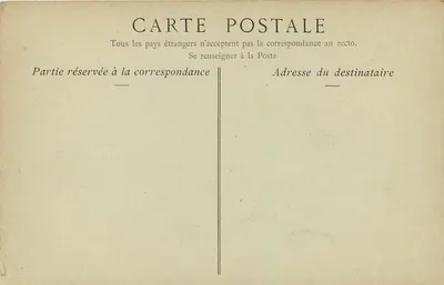 Beauvais — O Hotel de Ville, Porta Sul — Collections ND Phot, n°74 — Verso