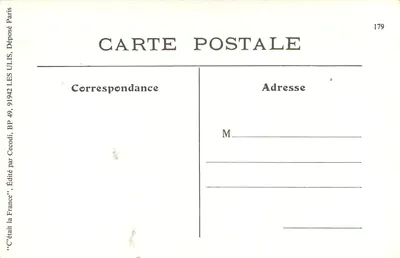 Wewnętrzne wnętrze cukierni — Fabryka Ulysse Roux et Cie — Châteaurenault (Loir-et-Cher) — Rewers