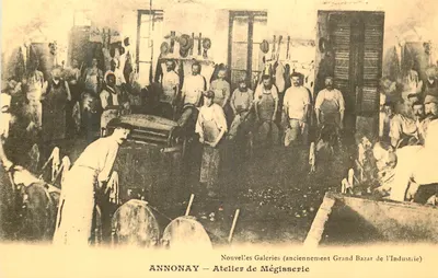 Annonay — Atelier de Médisserie — Nouvelles Galeries (anteriormente Grand Bazar de l'Industrie)