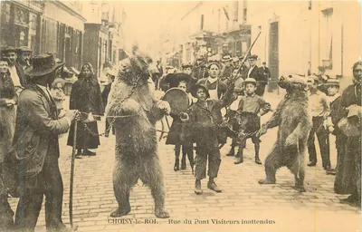CHOISY-le-ROI — Rue du Pont — Visitantes inesperadas